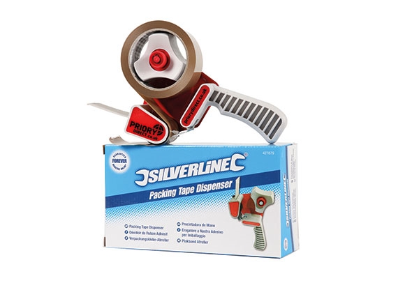 Priory Direct Self Adhesive Packing Tape Dispenser - 76mm Core